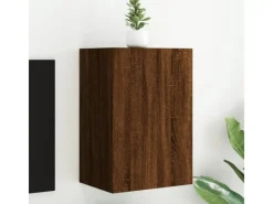 vidaXL TV-Wandschrank Braun Eiche-Optik 40,5x30x60 cm Holzwerkstoff