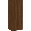 vidaXL TV-Wandschrank Braun Eiche-Optik 40,5x30x102 cm Holzwerkstoff