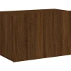 Wohnwände^vidaXL TV-Wandschrank Braun Eichen-Optik 60x30x41 cm