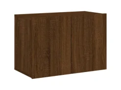 Wohnwände^vidaXL TV-Wandschrank Braun Eichen-Optik 60x30x41 cm
