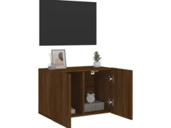 Wohnwände^vidaXL TV-Wandschrank Braun Eichen-Optik 60x30x41 cm