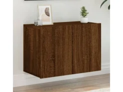 Wohnwände^vidaXL TV-Wandschrank Braun Eichen-Optik 60x30x41 cm
