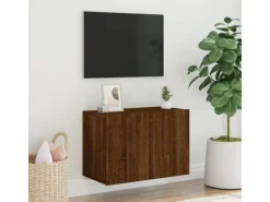 Wohnwände^vidaXL TV-Wandschrank Braun Eichen-Optik 60x30x41 cm