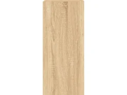 vidaXL TV-Wandschrank mit LED-Leuchten Sonoma-Eiche 30,5x35x70 cm