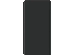 TV-Wände^vidaXL TV-Wandschrank mit LED-Leuchten Schwarz 30,5x35x70 cm