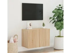 vidaXL TV-Wandschrank Sonoma-Eiche 60x30x41 cm