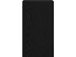 TV-Wände^vidaXL Wand TV Schrank Schwarz Eichen-Optik 30,5 x 30 x 60 cm 875069