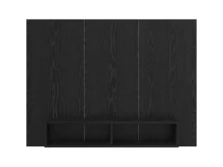 TV-Wände^vidaXL Wand TV Schrank Schwarz Eichen-Optik 120 x 23,5 x 90 cm 875187