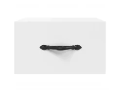 vidaXL Wand-Nachttisch Weiß 35x35x20 cm Modell 2