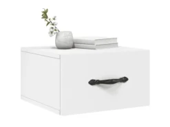 vidaXL Wand-Nachttisch Weiß 35x35x20 cm Modell 2