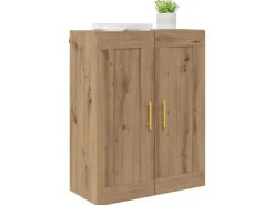 vidaXL Wandschrank Artisan-Eiche 69,5 x 34 x 90 cm Holzwerkstoff 882425