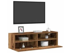 TV-Wände^vidaXL Wand-TV-Schrank 2 Stk 100x30x30cm Holzwerkstoff 862189