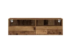 TV-Wände^vidaXL Wand-TV-Schrank 2 Stk 100x30x30cm Holzwerkstoff 862189