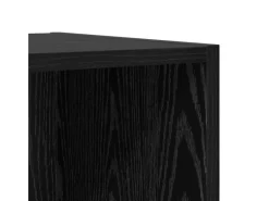 vidaXL Wand-TV-Schrank 4 Stk Schwarz Eichen-Optik 37 x 37 x 72 cm 3393532