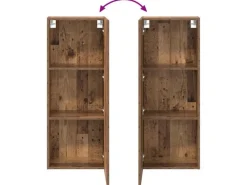 vidaXL Wand-TV-Schrank 40,5 x 30 x 102 cm Holzwerkstoff 882939