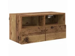 TV-Wände^vidaXL Wand-TV-Schrank Altholz 60 x 30 x 30 cm Holzwerkstoff 882922