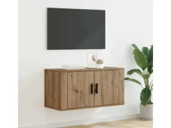 vidaXL Wand-TV-Schrank Eiche Handwerklich 80 x 34,5 x 40 cm 881151