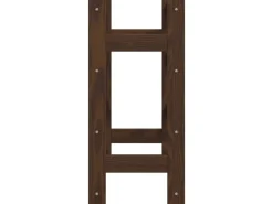 Flaschenregale^vidaXL Weinregal für 16 Flaschen Braun Massivholz Kiefer