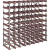 Flaschenregale^vidaXL Weinregal für 72 Flaschen Braun Massivholz Kiefer