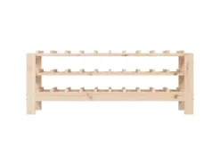 Flaschenregale^vidaXL Weinregal 109,5x30x42 cm Massivholz Kiefer