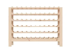 Flaschenregale^vidaXL Weinregal 109,5x30x82 cm Massivholz Kiefer