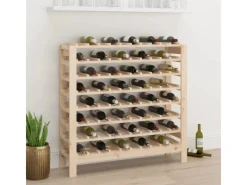 Flaschenregale^vidaXL Weinregal 109,5x30x107,5 cm Massivholz Kiefer