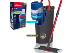 Vileda Bodenwischer-Set H2PrO Flat mit Zweitanksystem
