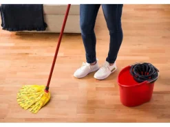 Vileda Reinigung^Wischmopp SuperMocio Soft mit Stiel