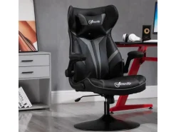 Vinsetto Kissen|Stühle^Gaming Stuhl mit Kopfkissen 67 x 70 x 106-112 cm