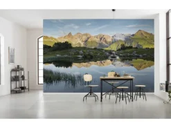 Komar Vlies Fototapete Allgäu Spiegel 450x280 cm