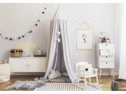 AS-Creation Klebefolien^Vliestapete Tapete mit Punkten Kinderzimmertapete Schwarz Weiß FSC®