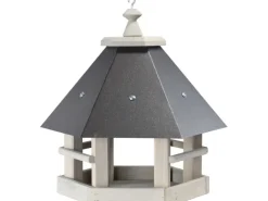 Vogelhaus Metalldach Kiefernholz