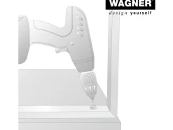 Wagner design yourself Hocker^Wagner Designrahmen 400 mm x 300 mm Schwarz