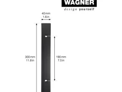Wagner design yourself Hocker^Wagner Designrahmen 400 mm x 300 mm Schwarz