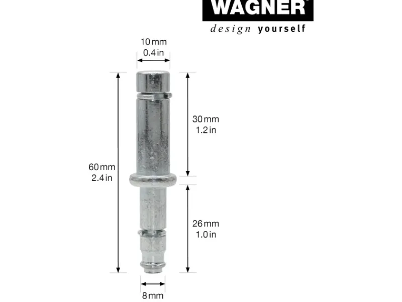 Wagner design yourself Wagner Reduzierstift 60 mm 2 Stück
