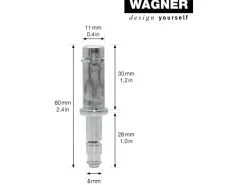 Wagner design yourself Stifte^Wagner Reduzierstift 11 mm 2 Stück