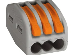 Wago Verbindungsdosenklemmen 3 x 0,08 mm² - 4 mm² 50 Stück