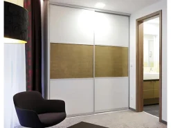 WALLFACE 13478 LEGUAN Leder Wand-Paneel Dekor Verkleidung Tapete Gold 2600 mm x 1000 mm x 1,5 mm 2,60 m2 Gold