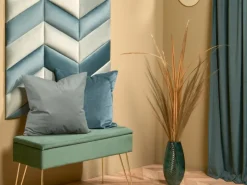 Wandkissen Dreieck 15 cm x 30 cm Samt