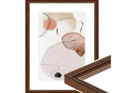 WANDStyle Bilderrahmen H182 aus Massivholz in Braun 15 x 20 cm im Stil Antik