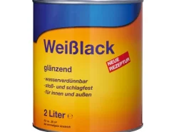 Weißlacke^Weißlack glänzend 2 l