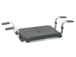 Wenko Hocker^Badewannensitz Secura Premium Polypropylen 74 x 15.5 x 36 cm Anthrazit