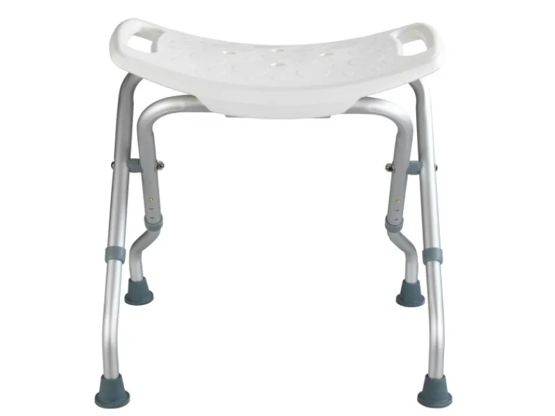 Wenko Hocker^Badhocker Secura klappbar Kunststoff 53,5 x 44,5-48,0 x 40-47 cm Weiß