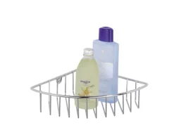 Wenko Eckregale^Eckablage Genola zur Wandmontage Stahl 26 x 5.5 x 20 cm Chrom