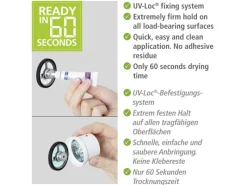 Wenko Eckregal 2 Etagen Molinella Schwarz