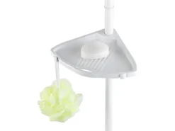 Wenko Teleskop-Duschecke Compact Aluminium