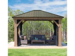 Westmann Insektenschutz^Moskitonetz für Pavillon 325 cm x 225 cm 4er-Pack