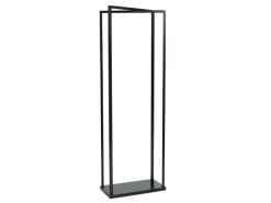 Westmann Stahl Kaminholzregal Xavier Schwarz 40x20x120 cm