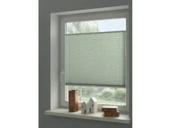 Plissees^Wohnidee Plissee mit 2 Bedienschienen 40 cm x 130 cm