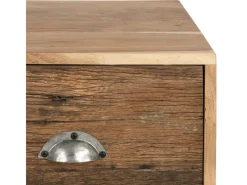 WOMO-DESIGN Sideboards^TV Lowboard Taipei 2 Schubladen 110x50 cm Handgefertigt Massivholz